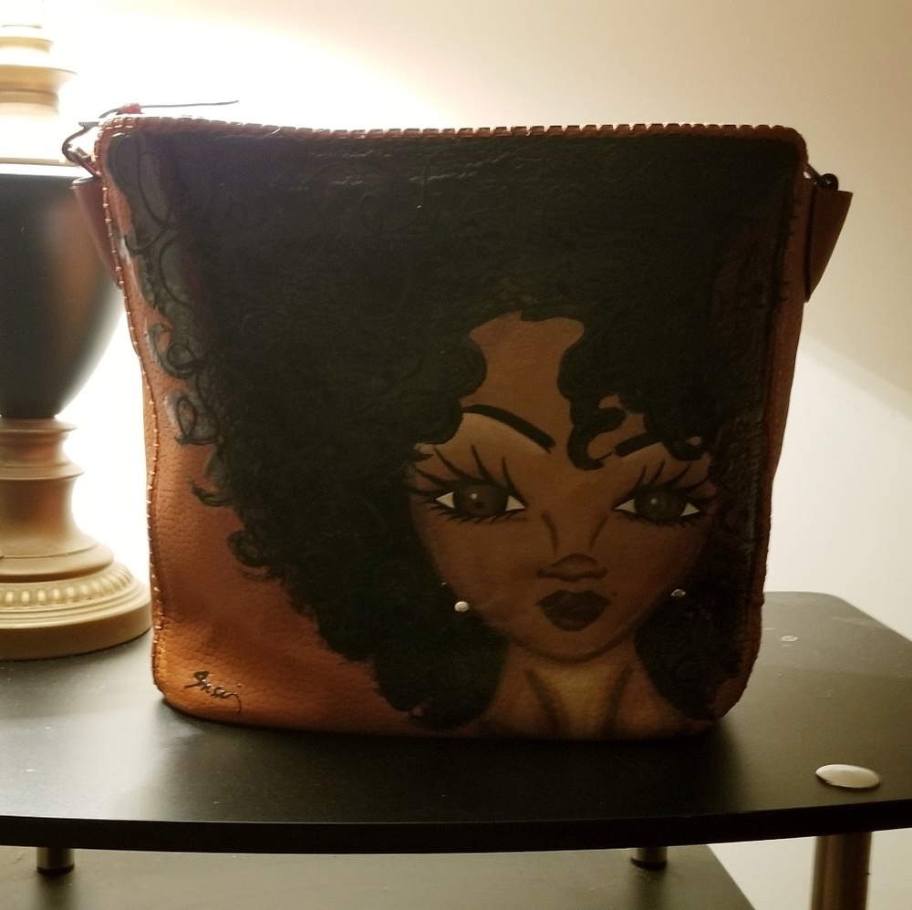 Hand painted bag